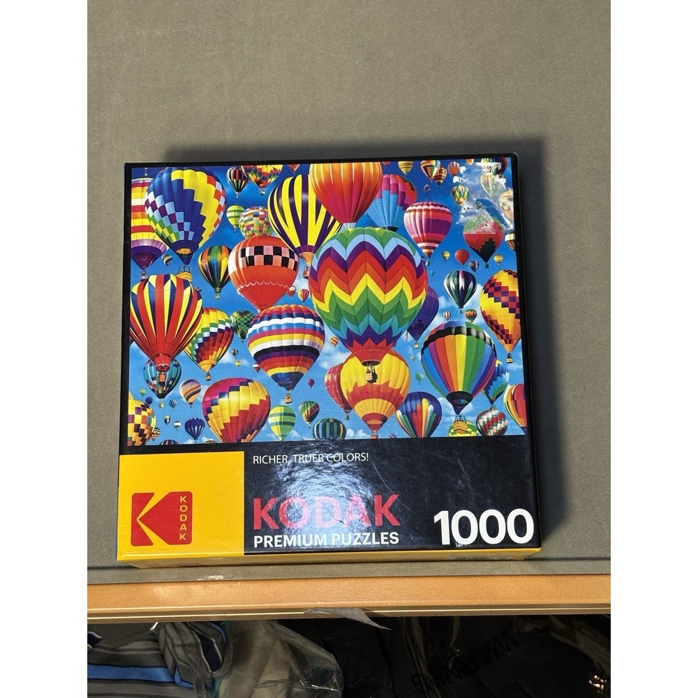 Kodak Premium "Hot Air Balloons" 1000 Piece Jigsaw Puzzle